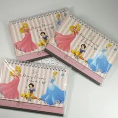 ディズニー プリンセス デスクカレンダー 3冊セット