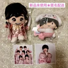 【新品未使用】道枝駿佑　ぬいぐるみ　ちびぬい　サンリオ　なにわ男子★おまけ付き★