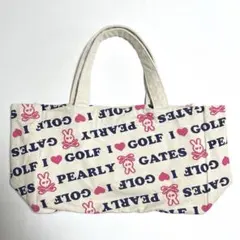 PEARLY GATES カートバッグ ドット柄 ネイビー - メルカリ