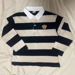 【お値下げ】プティマイン ボーダーラガー　長袖T 130