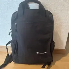 Champion 黒 リュック・バックパック