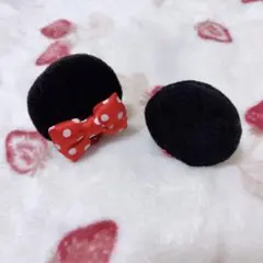 ディズニー ミニーちゃん ヘアピン