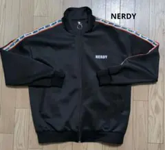 NERDY　ノルディ トラックジャケット　ジャージ　ブラウン 韓国　y2kのサムネイル
