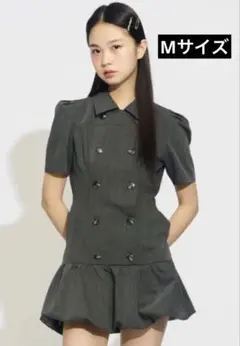 SLY DOUBLE BUTTON BALLOON ショートワンピース - メルカリ