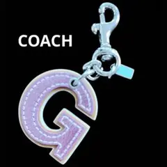 Vintage Coach Initial R Purple Keychain - メルカリ