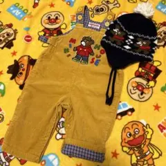 ♥️ミキハウス レトロ コーデュロイ オーバーオール サロペット♥️