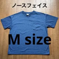 THE NORTH FACE M ポケット付きTシャツ ダークブルーMサイズ