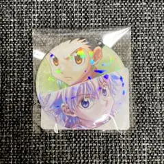 HUNTER×HUNTER キルア ゴン ホログラム缶バッジ アニアート 特典