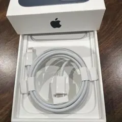 Apple Lightningケーブル ホワイト 箱入り