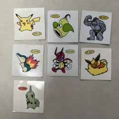 ポケモンデコキャラシール【初期】