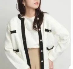 2025年最新】ジャスグリッティー ニットジャケットアンサンブル