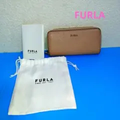 FURLA　キーリング付き４連キーケース　保存袋付き
