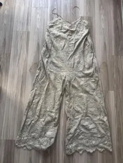 新品未使用】searoomlynn 総レース キャミソール ロンパース 白 M