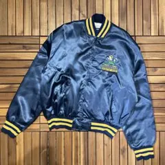 90s USA製 Holloway スタジャン ノートルダム大学