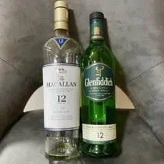 The Macallan & Glenfiddich 空き瓶セット