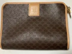 【値下げ】新品CELINE マカダム柄 マルチケース トリオンフオールドセリーヌ
