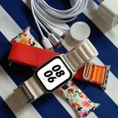 「ナイキ」44mm SE アップルウォッチ NIKE Apple Watch