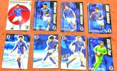 【セット】カルビー サッカー日本代表チップス2024 カード トレカ