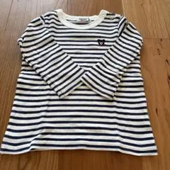 ミキハウス　ダブルビー　ロンT 長袖　Tシャツ　80サイズ