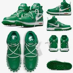 【新品】Nike Air Force 1 Mid Off-White Greenのサムネイル