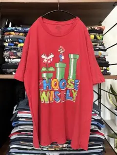 【スーパーマリオ✨】90s 00s 海外古着 キャラクター Y2K 任天堂