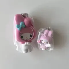 マイメロディ フォトフレームマスコット　　エンジェルスイング