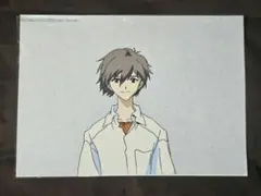エヴァンゲリオン プリント倶楽部 限定 レトロ 手描き セル画 渚カヲル エヴァンゲリオン プリント倶楽部 限定 レトロ 手描き セル画 渚