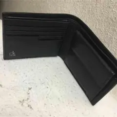折財布 黒 カルバンクライン