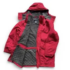 LANDS'END ランズエンド コート ブルゾン メンズM レッド アメカジ