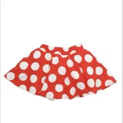 美品120 ディズニーストア　ミニーちゃんスカート　インパン付き