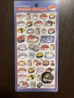 正規品　ボンボンドロップシール　和柄　寿司