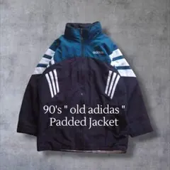 90s old adidas オールドアディダス 中綿ナイロンジャケット