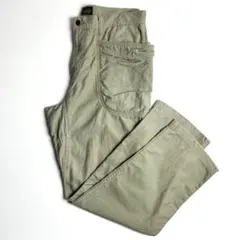 【美品】GOHEMP/ゴーヘンプ/コットンヘンプワークパンツ/カーキ/34インチのサムネイル