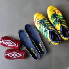 ATHLETA サッカースパイク 　26.5cmレガース シンガード