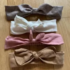 【12/10まで値下げ中】ベビー　キッズ　ヘアバンド　4個セット　単品可