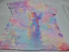 アート　イラスト　ゲーム　天使　パステルカラー　レディース　Tシャツ　Ｍサイズ