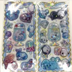 キラキラウォーターインシール　２枚セット