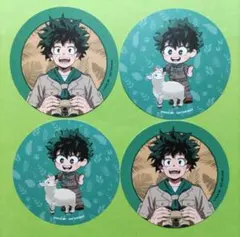 ヒロアカ　緑谷出久　コースター　4点セット コラボ限定　非売品　おまけ付き