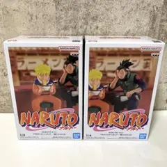 NARUTO うずまきナルト うみのイルカ 一楽でのひとときフィギュア 初版2種