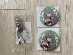 はぴこれ　プロセカ　アクリルスタンド　グリッター缶バッジ　草薙　寧々