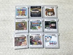 ニンテンドー3DS/DSソフトまとめ売り 9本
