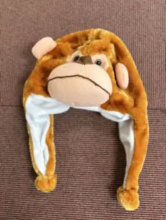 猿の顔デザイン帽子