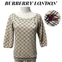 00s y2k Burberry バーバリー ノバチェック ラグラン トップス