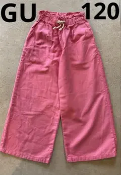 GU ガール　ワイドパンツ　サイズ 120