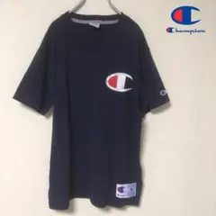 Champion ビッグロゴ  クルーネック Ｔシャツ