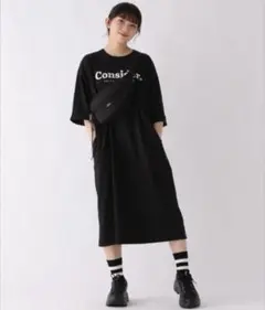 お値下げ 新品レピピアルマリオ ドロストロングワンピース M 150 160