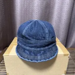 ワンピースオブロック ビンテージ デニムハット 新品 2026年最新】ワンピースオブロック ハットの人気アイテム - メルカリ