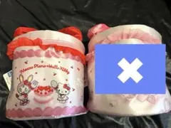 ★☆新品☆★メゾピアノ×ハローキティ バニティポーチ チェリーのみ