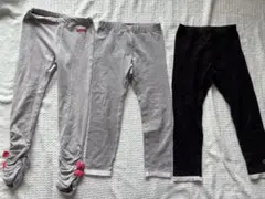 ムージョンジョン　レギンス3枚　110cm
