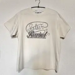 SATUR セター 韓国ブランド グラフィック Tシャツ アイボリー クリーム